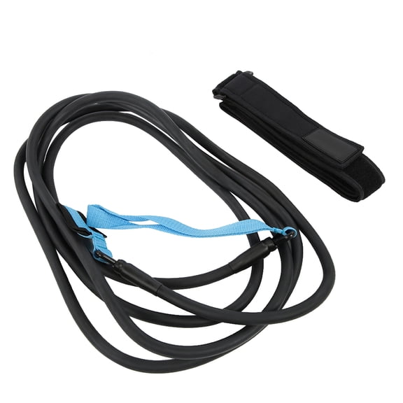 KEEP DIVING 4m / 13.12ft Swim Resistance Belt, Adjustable Traction Leash Rope for Swimming Exercise, Size B