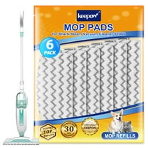 KEEPOW 6 Packs Steam Mop Replacement Pads For Shark Steam Mop Pad S1000Wm S1000 S1000A S1000C S1001C
