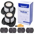 thumbnail image 1 of KEEPOW Vacuum Filter Replacement for Bissell Pet Hair Eraser Hand Vac. 2284W 2390 2389 2390A, Compare to Part # 1614212, 1614203 & 1614204, 1 of 7