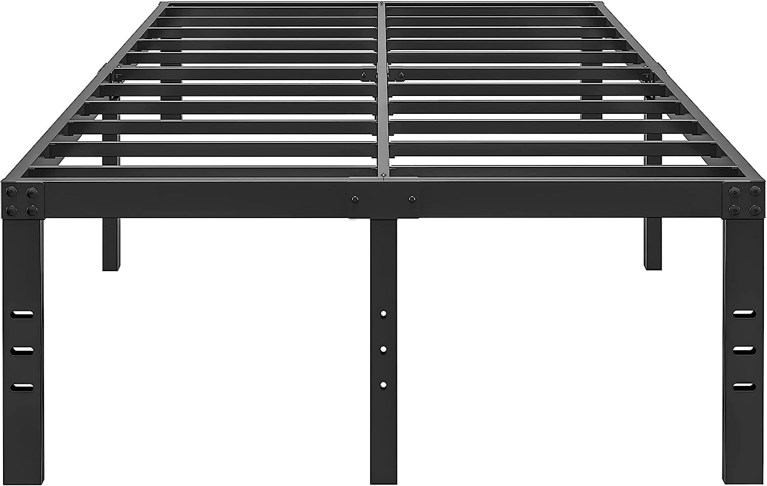 KEERDAO 18 Inch Metal Bed Frame Queen Size No Box Spring Needed Easy