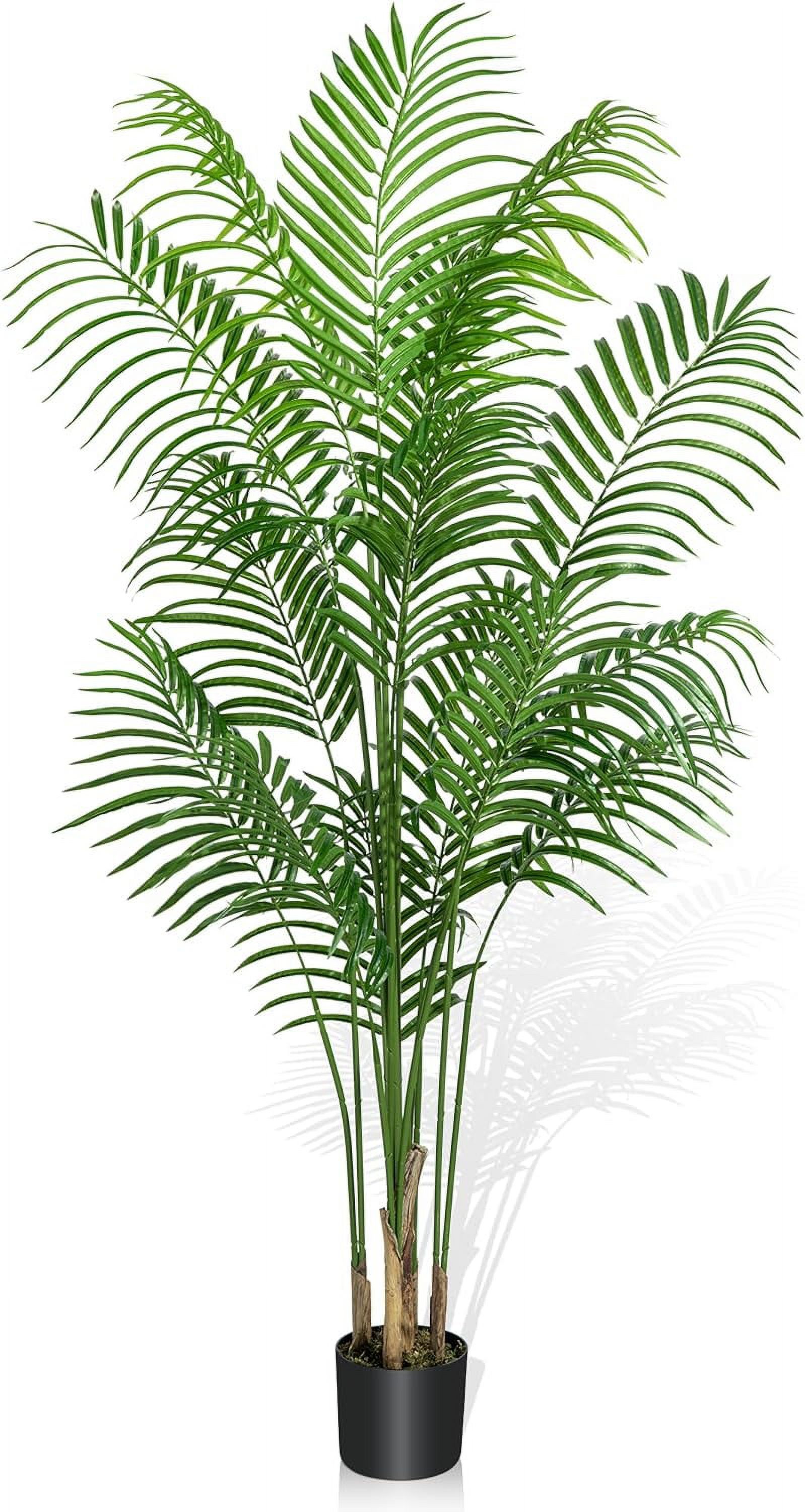 KEERDAO Artificial Areca Palm Tree 5FT Tall Fake Tropical Plants