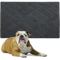 KEERDAO Chew Proof Dog Crate Pad Mat, 22"x35" Indestructible Kennel Pad