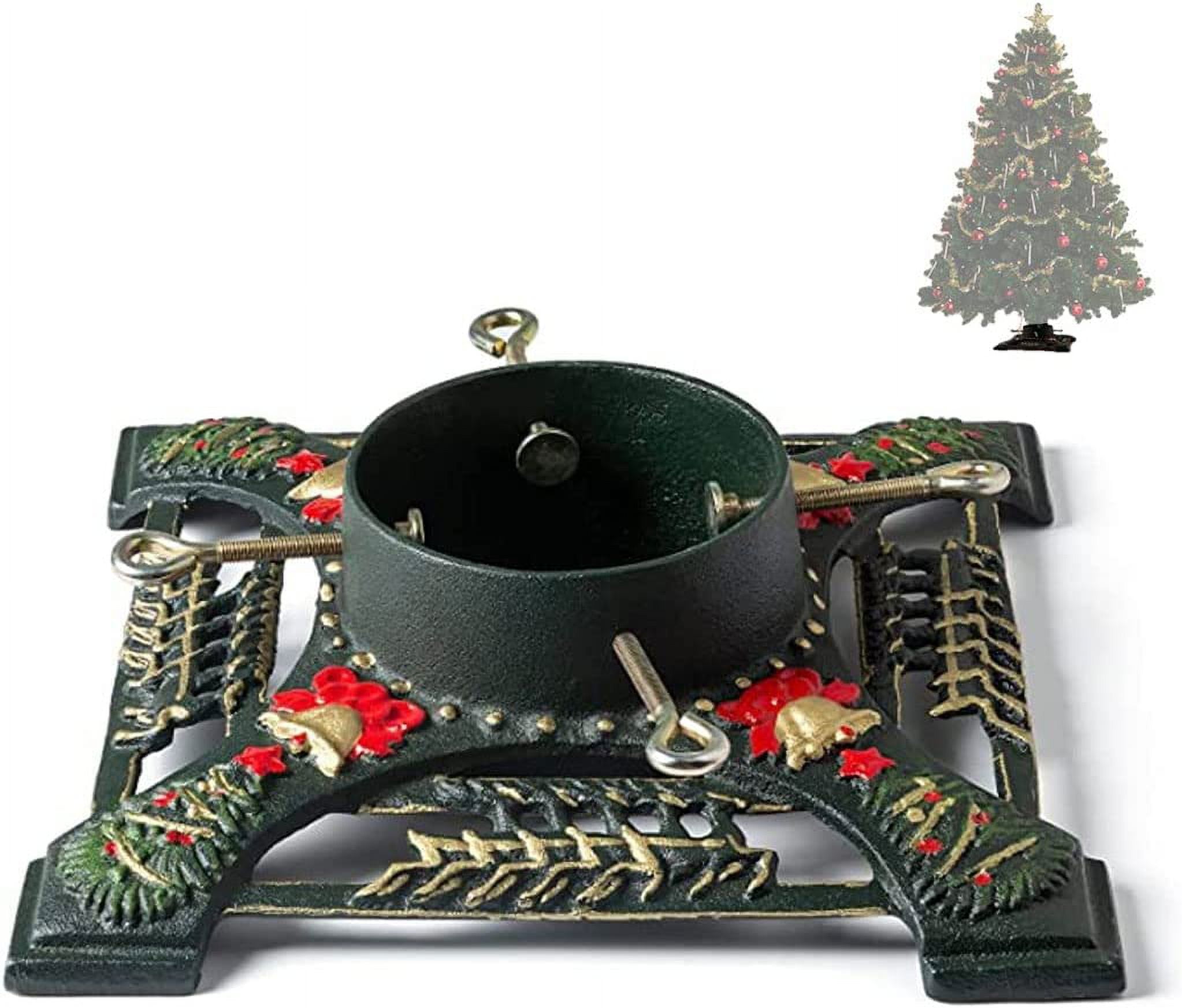 KEERDAO Christmas Tree Stand with Water Reservoir, 13.66x13.66x5.51