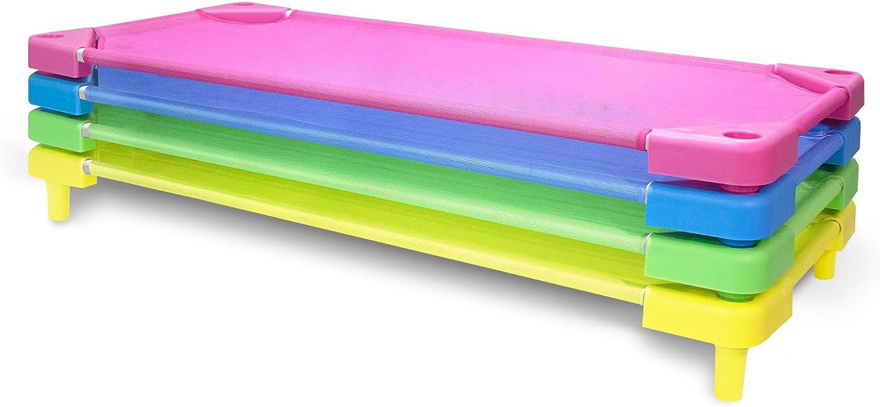 KEERDAO Daycare Cots,Cots for Daycare Kids,Preschool Stackable Cots