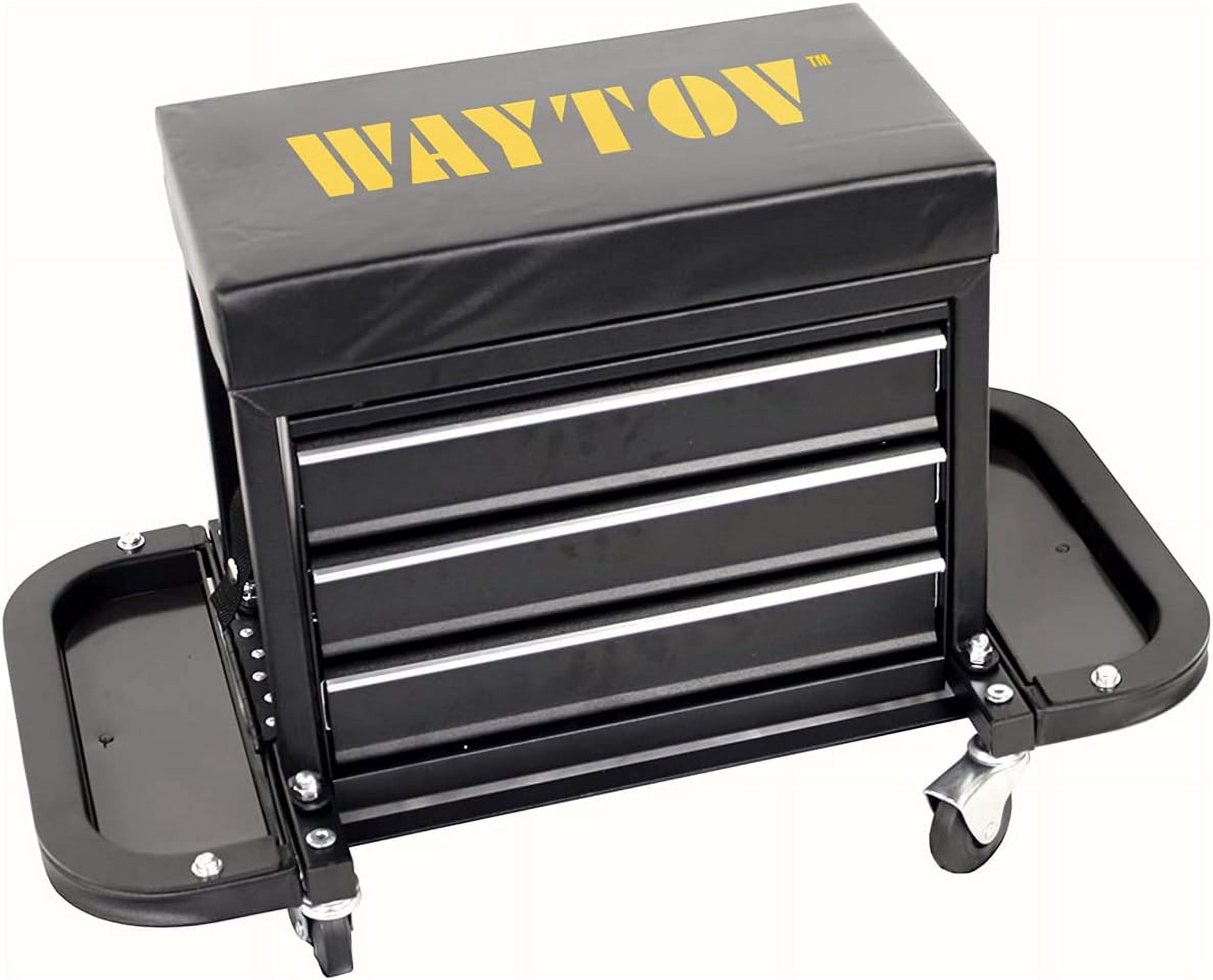 KEERDAO MW0206 3Drawer Rolling Tool Chest Seat (With Side