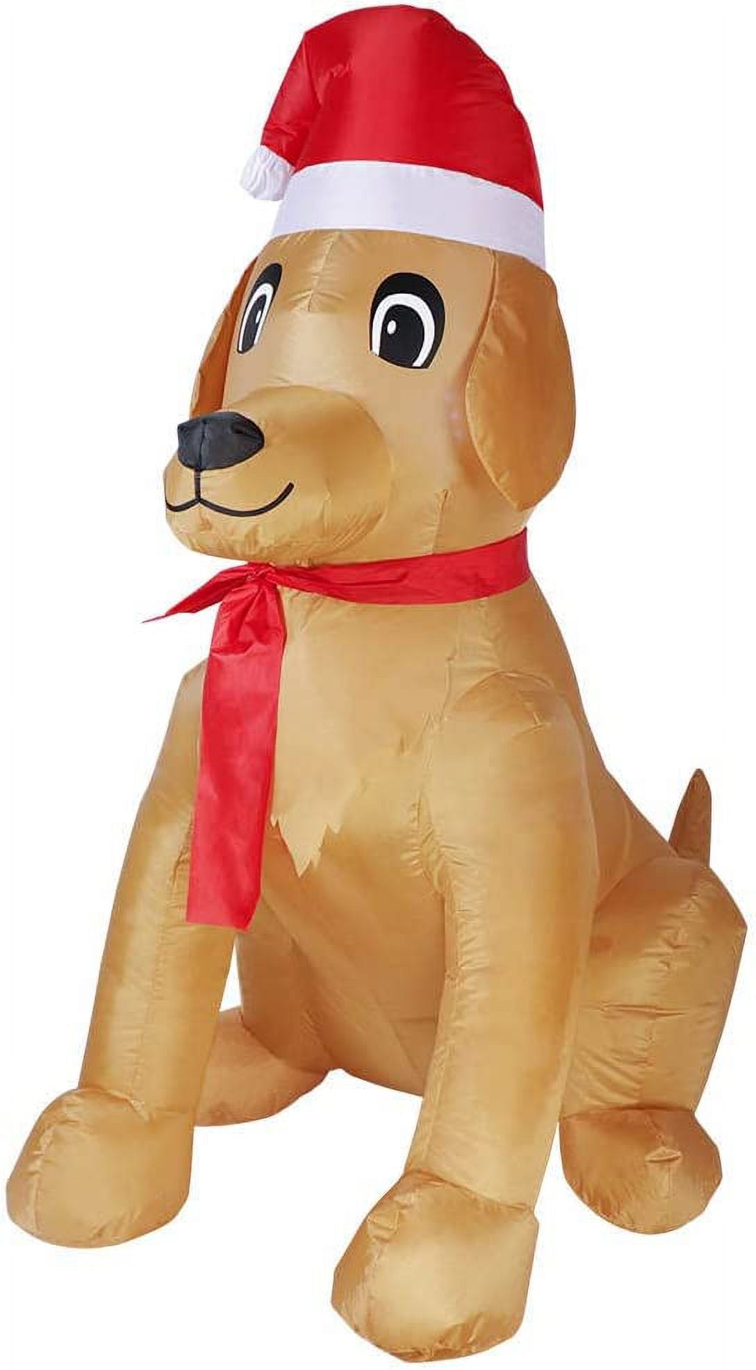 KEERDAO Outdoor Indoor Christmas Inflatable LED Lighted Golden