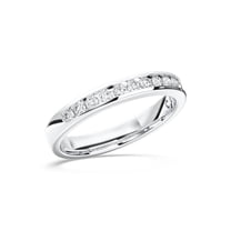 Keeva Jewels 0.10 Carat F-G/VS Lab Grown Diamond Wedding Band for Women ...
