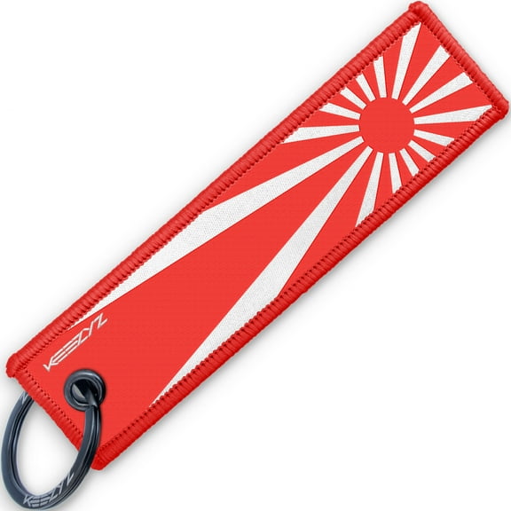 KEEZYZ Rising Sun Keychains Key Tags For Cars, Trucks, Motorcycles, ATV, UTV