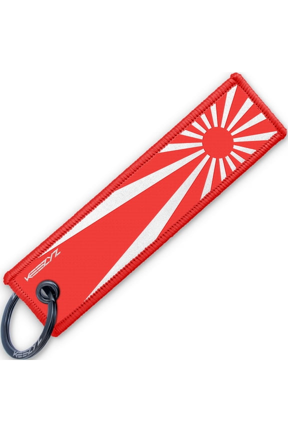 Rising Sun Keychains Key Tags For Cars, Trucks, Motorcycles, ATV, UTV