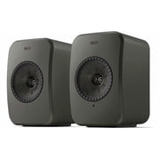KEF LSX II LT Powered speakers with Wi-Fi, Apple AirPlay  2, Google Cast, and Bluetooth  Graphite Grey
