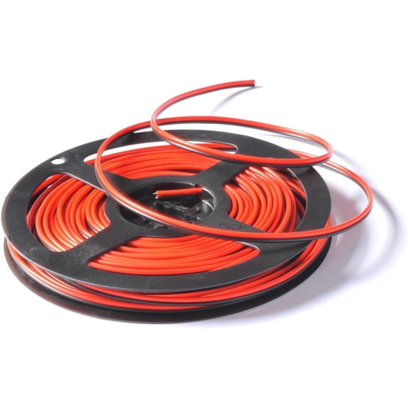 KEFENL-32.8ft/10m 2 Pin 20AWG Electrical Extension Cable Red Black Stand Connection 2 Conductor Line Cord Hook Up Wire for 5050 2835 3014 Single Colour Flexible LED Tape Light