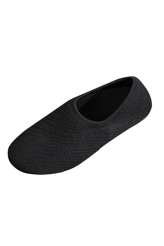 Women's Casual Versatile Cool Fisherman's Closed Toe Shoes Fall And Winter Style Comfortable High-End Flat Shoes Black Size 5.5