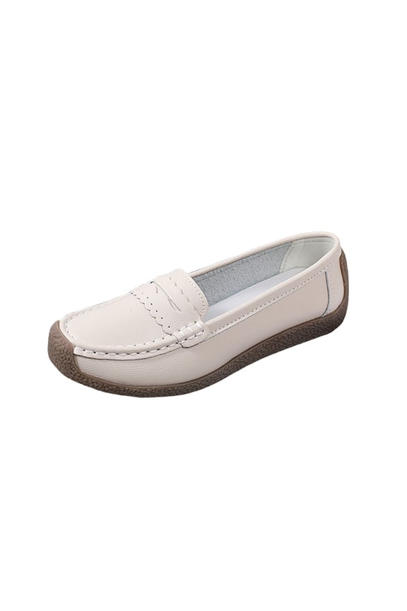 Women's Fashion Casual Summer Style -On Lightweight Non- Shoes Casual Toe Shoes Beige 7