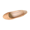 thumbnail image 1 of KEGIRLOM Women's Fashion Casual Summer Style Slip-On Lightweight Non-Slip Shoes Casual Toe Shoes Brown 5.5, 1 of 4