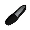 thumbnail image 1 of KEGIRLOM Women's Fashionable Casual Versatile Square Toe Flying Woven Spring And Summer Comfortable Flat Shoes Black 8.5, 1 of 8