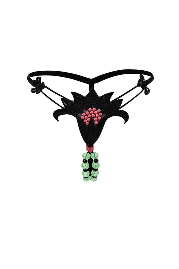 Women's Lace Abdomen Mid-rise Waist And Hip Lift Comfortable Body Breathable Underwear Briefs Black M