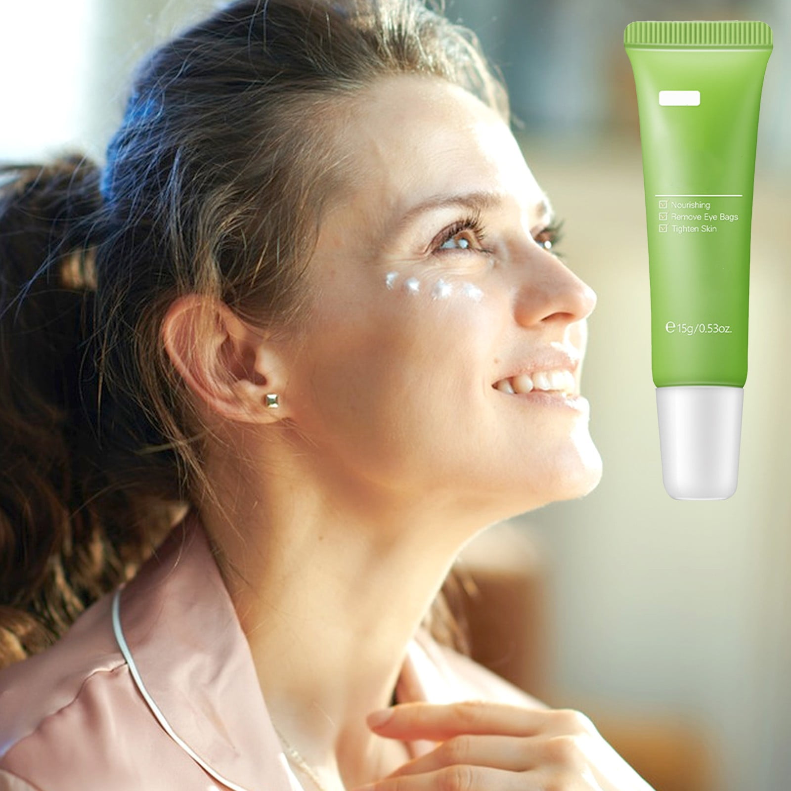 KEGUALV Eye Creams Eye Bags And Dark Circles Tea Leaf Extract Eye