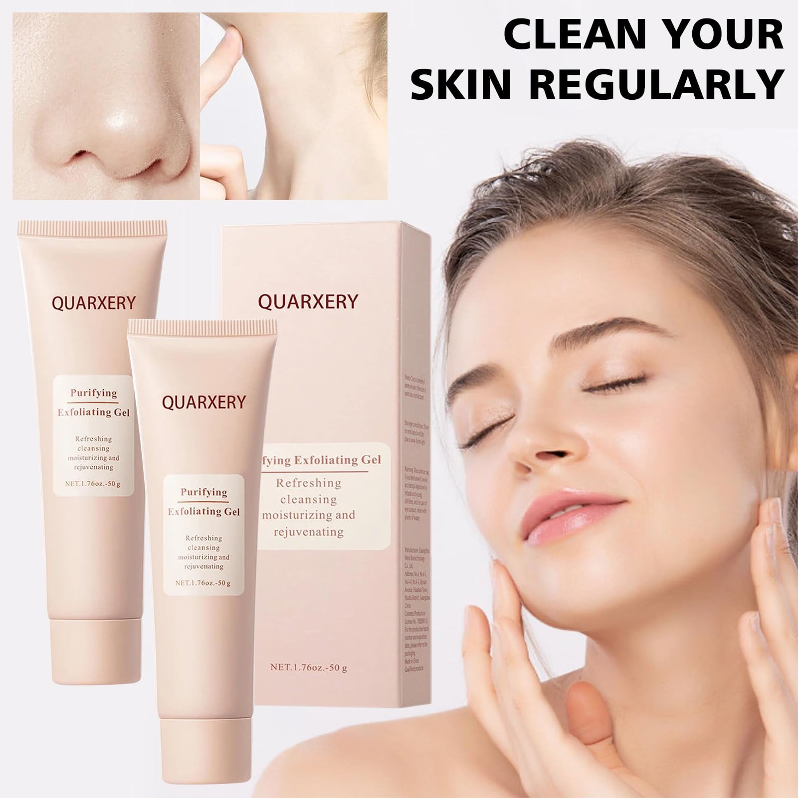 KEGUALV Purifying Exfoliating Gel Quarxery Purifying Quarxery