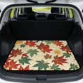 thumbnail image 1 of KEIAHUAN Autumn Maple Leaf Car Trunk Mat 29" x 39", Non-Slip Cargo Liner Full Protection Universal Fit for Most Cars, 1 of 7