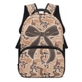 thumbnail image 1 of KEIAHUAN Brown Camo Bow School Backpack for Boys, Smooth Built-in Zipper Storage Bookbag, 17 Inch Large Capacity Fits 14 Inch Laptop,Breathable Back Daypack for Girls Kids Short Travel & Hiking, 1 of 7