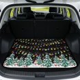 thumbnail image 1 of KEIAHUAN Christmas Snowman Tree Bow Car Trunk Mat 29" x 39" Universal Cargo Liner All Weather Full Protection Scratchproof Vehicle Accessories Fits for Most Cars SUV, 1 of 6