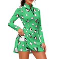 thumbnail image 1 of KEIAHUAN Funny Cute Birds Golf Dress for Women with Shorts Quick Dry, 1 of 7