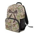 thumbnail image 1 of KEIAHUAN Green Camo Bow School Backpack for Boys, Dual Stretch Mesh Side Holders, Large Capacity 17 Inch Bag Fits 14 Inch Laptop, Adjustable Anti-Slip Clasp Straps for Girls Kids Ages 6-14, 1 of 6