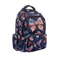 thumbnail image 1 of KEIAHUAN Patriotic Bow Boys Backpack, Fits 14 Inch Laptop with Dual Stretch Side Pockets, Large Capacity 17 Inch Student Backpack for Girls Kids Daily Back to School Use, 1 of 7