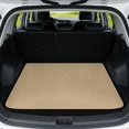thumbnail image 1 of KEIAHUAN Solid Beige Dog Trunk Seat Cover 29" x 39", Anti Slip Car Trunk Protection Liner Fits for Most Cars SUV and Trucks, 1 of 7