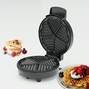 KEINVE Heart Waffle Maker, 750W Nonstick Double-side Heating Mini Heart Waffle Maker, Easy to Clean, Home Baking Machine