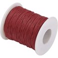 thumbnail image 1 of KEINXS 1 Roll 1mm Waxed Cotton Thread Beading Cord for Jewelry Making Leather Sewing Crafts Macrame Supplies 100 Yards Per Roll Spool., 1 of 5