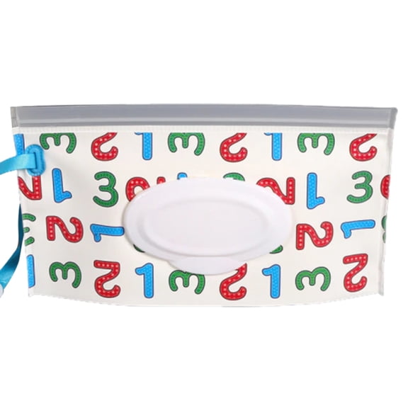 KEINXS Baby Care Wet Wipe Box Eco-Friendly Wet Tissue Case Cleaning Wipes Container Case Portable Wet Wipe Bag