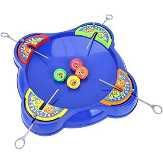 KEINXS Battling Tops, Plastic Burst Gyro Arena Disk Set Exciting Duel Spinning Top Dreidel Toy Accessory Gift for Kids