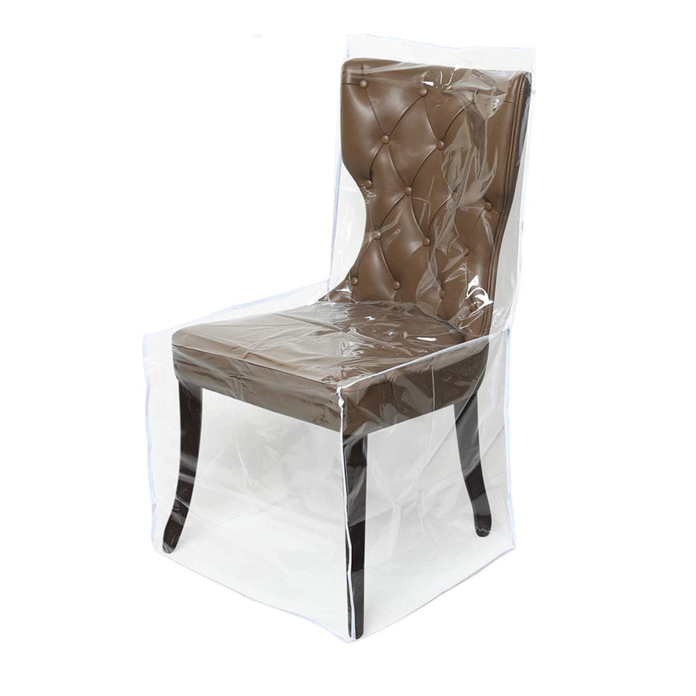 Clear plastic chair covers walmart sale