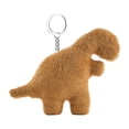 thumbnail image 1 of KEINXS Chicken Nugget Plush Keychain for Easter and Birthday Gift (Can‘t Stand Still) Creative Gift Ideas for Boys and Girls Tyran Rex, 1 of 5