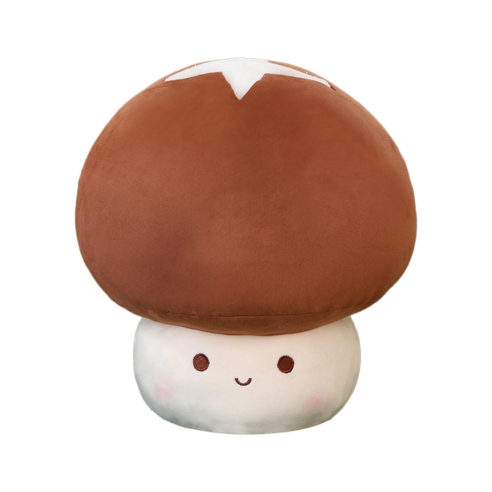 KEINXS Cute Mushroom Plush Kawaii Mushroom Stuffed Animal Pillow Gifts