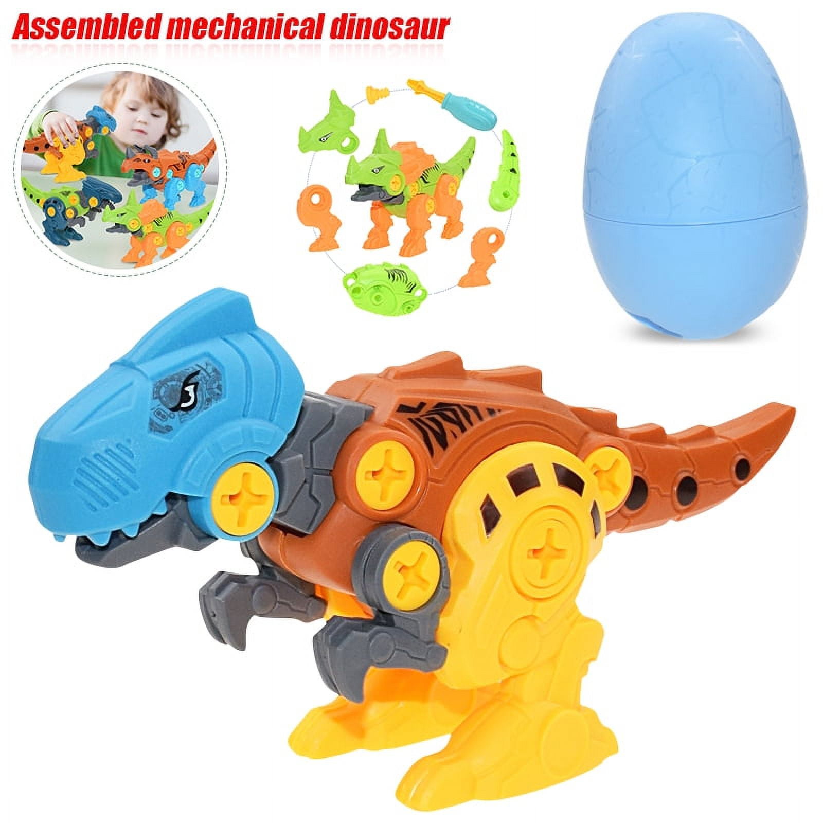 KEINXS Dinosaur Toys STEM for 3 Year Olds Take Apart Building Play