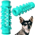 thumbnail image 1 of KEINXS Dog Chew Toys for Aggressive Chewers | Dog Bone Toothbrush Stick for Large Dog Chew Toys & Puppy Dog Toys - Durable Natural Rubber Pet Chews Toy Blue, 1 of 7