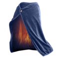 thumbnail image 1 of KEINXS Electric Blanket Pain Relief Massage Heating Blanket for Shoulder (Navy Blue), 1 of 9
