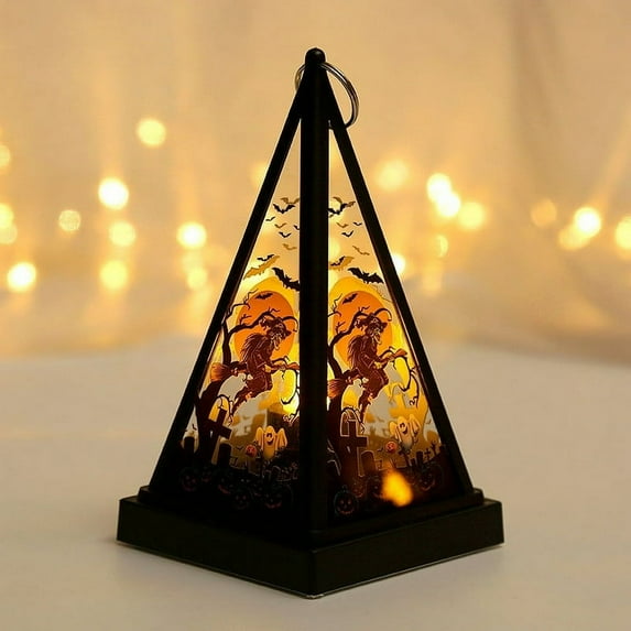 KEINXS Halloween Decorations Clearance Sale Halloween Decoration Portable Night LightsTerrifying Atmosphere Desktop DecorationsAnd Props