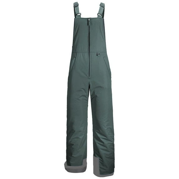 KEINXS Insulated Snow Bibs Waterproof Winter Ski Pants Snowboarding Overalls for Mens Womens Kids Black Kid