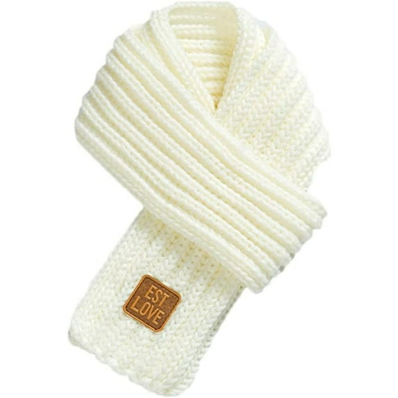 KEINXS Kids Scarf Boys Girls Baby Winter Warm Scarf Women Scarf Children Neck Collar Keep Warm Accessories