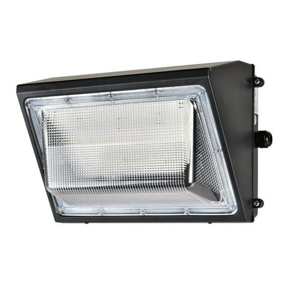 KEINXS LED Wall Pack Light 50W with Dusk-to-Dawn Photocell, 5000K Commerical Security Lighting, Ideal Adjustable Wall Pack Lights Outdoor for Workshop Yard Shop Warehouse Barn Factory