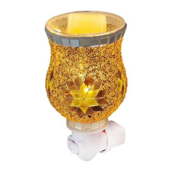 KEINXS Melt Warmer Lamp Usplug Creative Decor Mosaic Night Light for Home D