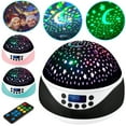 thumbnail image 1 of KEINXS Night Light for Kids with Music&Timer Baby Night Light Star Projector White Noise Machine for Baby Sleeping Soother12 Soothing Sounds Remote Control Timer for Nursery Children Girls Boys, 1 of 6
