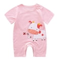 thumbnail image 1 of KEINXS Short Sleeve Summer Baby Rompers Girls Boys Cotton Child Little Kids Rompers Cartoon Baby Clothes, 1 of 5