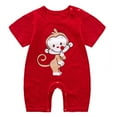 thumbnail image 1 of KEINXS Short Sleeve Summer Baby Rompers Girls Boys Cotton Child Little Kids Rompers Cartoon Baby Clothes, 1 of 5