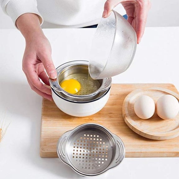 KEINXS Stainless Steel Food Can Strainer Sieve Tuna Press Lids Oil Drainer Remover