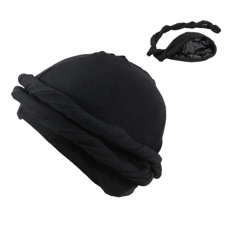 KEINXS Turban For Men Muslim Vintage Twist Head Wrap Turban