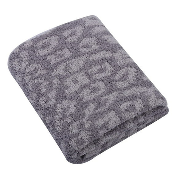 KEINXS Wild Leopard Throw Soft Blanket Comfy Cozy Warm Fluffy Fall Winter for Chair Bed Sofa Couch Travel Gift - D